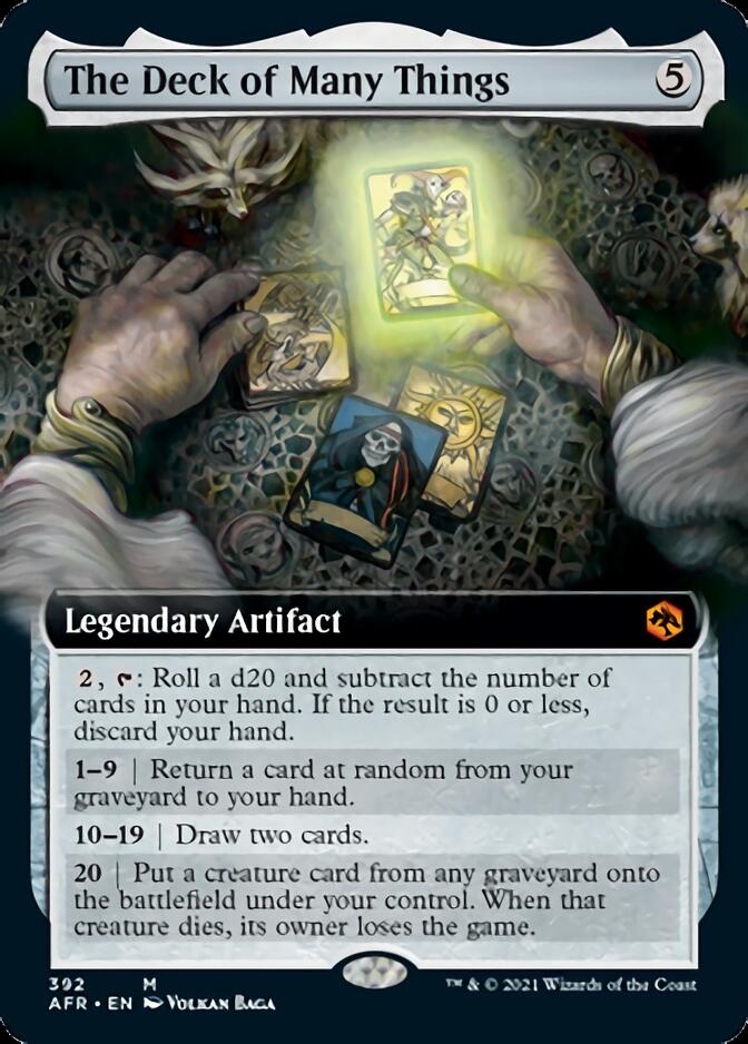 The Deck of Many Things (Extended Art) [Dungeons & Dragons: Adventures in the Forgotten Realms] | L.A. Mood Comics and Games