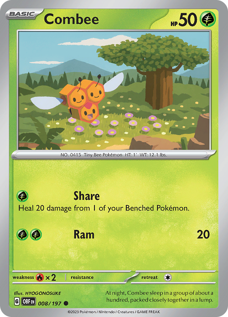 Combee (008/197) [Scarlet & Violet: Obsidian Flames] | L.A. Mood Comics and Games