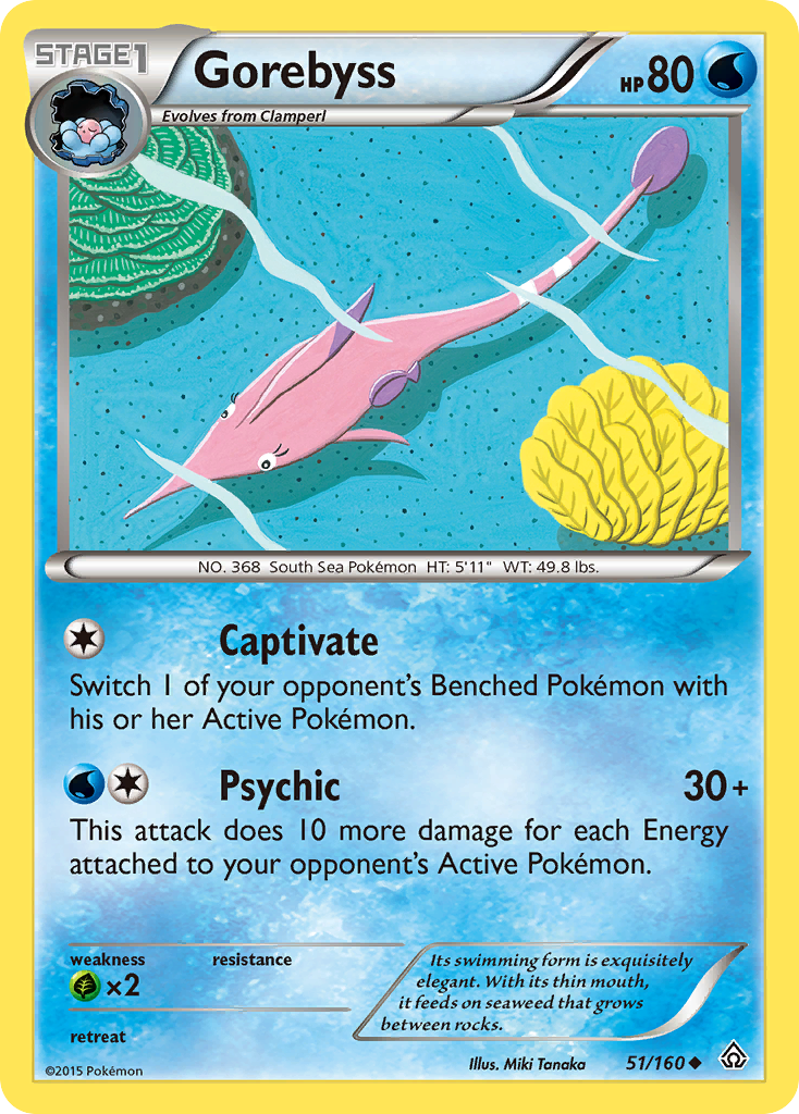 Gorebyss (51/160) [XY: Primal Clash] | L.A. Mood Comics and Games