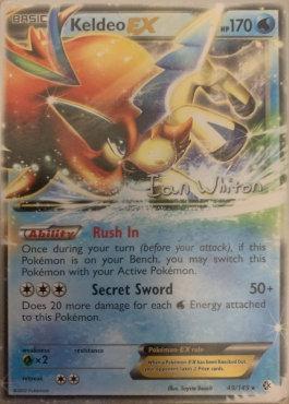 Keldeo EX (49/149) (American Gothic - Ian Whiton) [World Championships 2013] | L.A. Mood Comics and Games