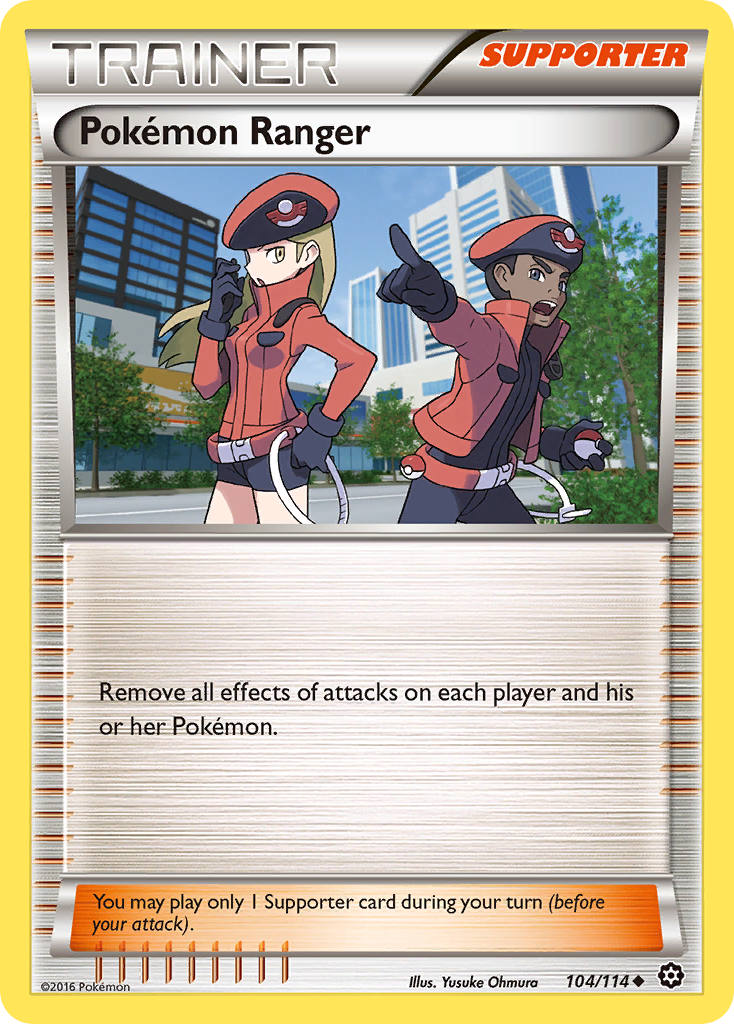 Pokemon Ranger (104/114) [XY: Steam Siege] | L.A. Mood Comics and Games