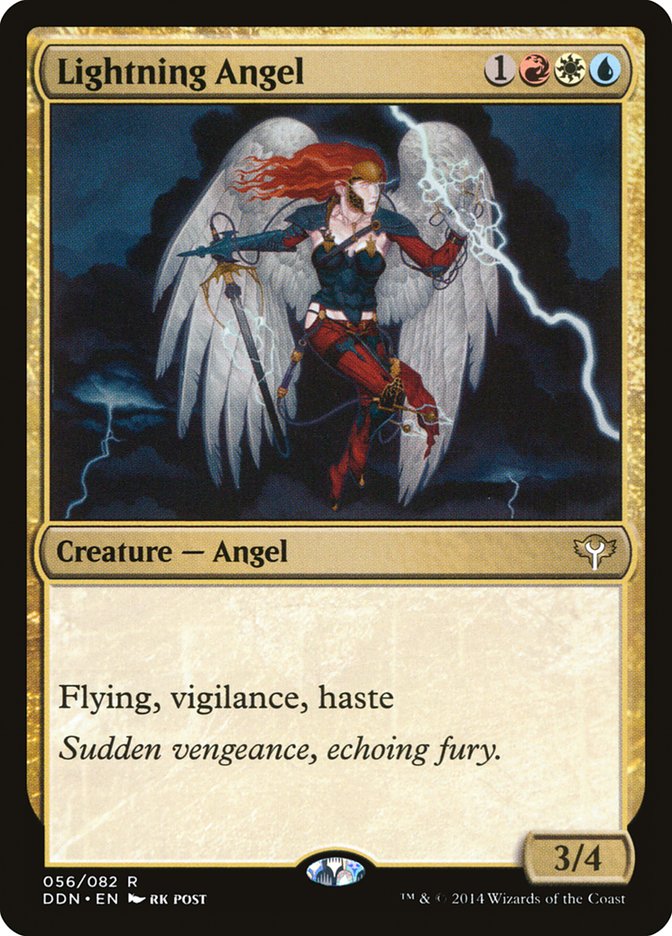 Lightning Angel [Duel Decks: Speed vs. Cunning] | L.A. Mood Comics and Games