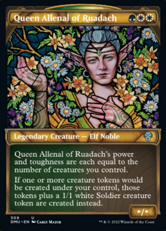 Queen Allenal of Ruadach (Showcase) [Dominaria United] | L.A. Mood Comics and Games