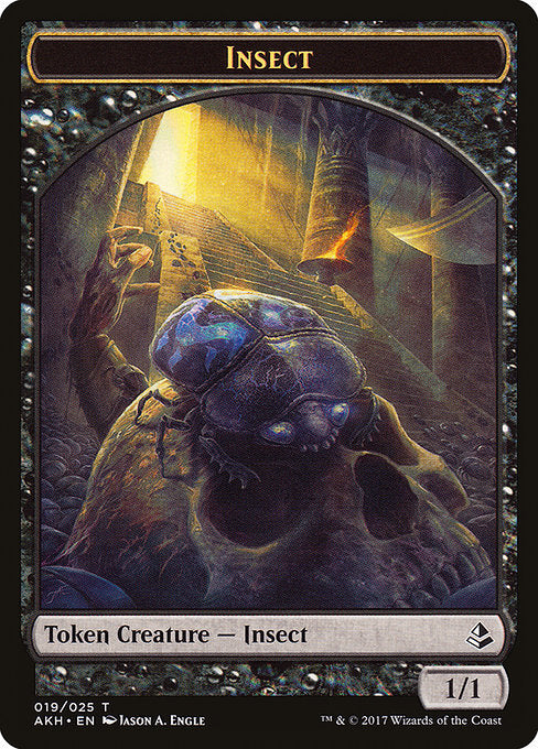 Labyrinth Guardian // Insect Double-Sided Token [Amonkhet Tokens] | L.A. Mood Comics and Games