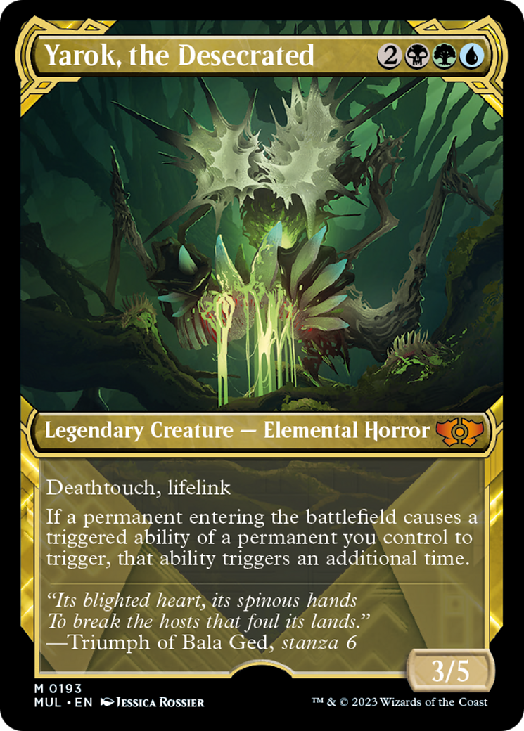 Yarok, the Desecrated (Halo Foil) [Multiverse Legends] | L.A. Mood Comics and Games