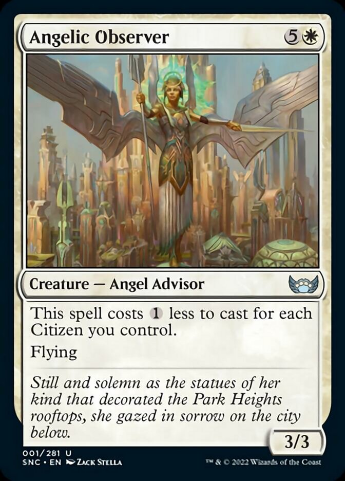 Angelic Observer [Streets of New Capenna] | L.A. Mood Comics and Games