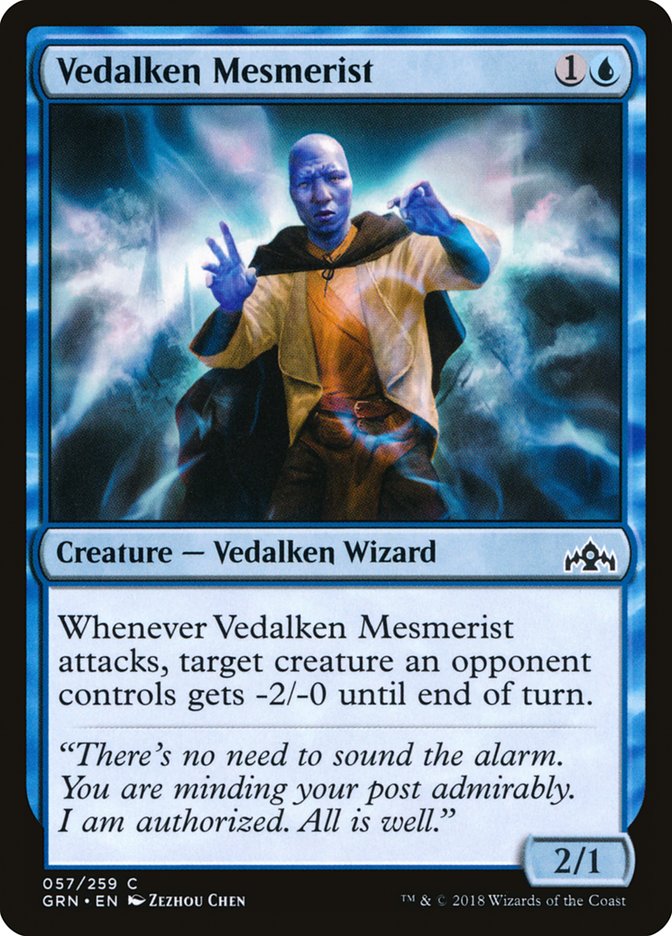 Vedalken Mesmerist [Guilds of Ravnica] | L.A. Mood Comics and Games