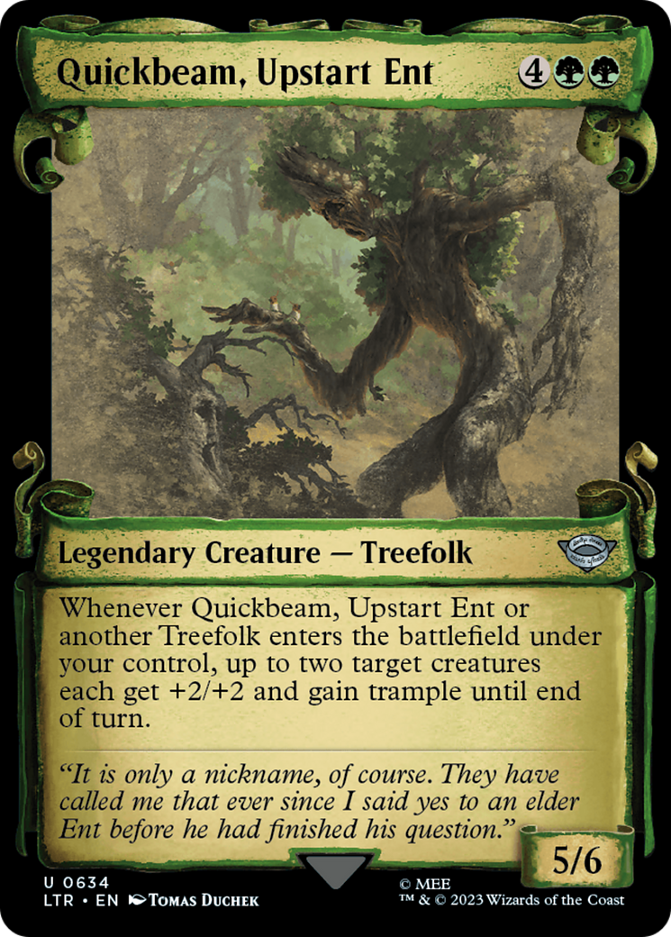 Quickbeam, Upstart Ent [The Lord of the Rings: Tales of Middle-Earth Showcase Scrolls] | L.A. Mood Comics and Games