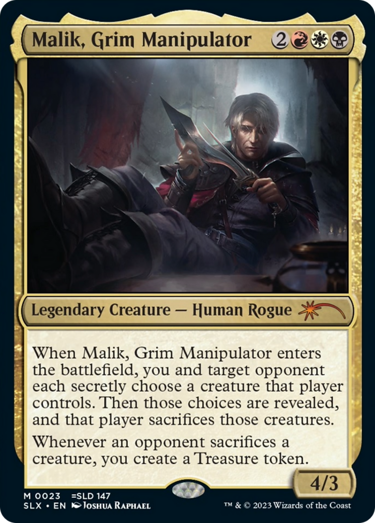 Malik, Grim Manipulator [Secret Lair: Universes Within] | L.A. Mood Comics and Games