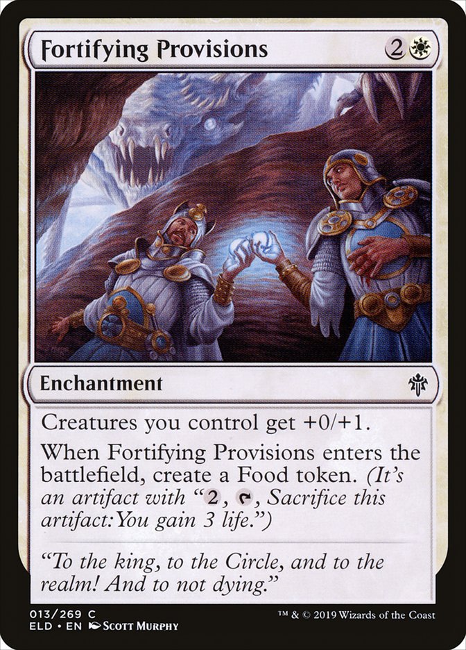 Fortifying Provisions [Throne of Eldraine] | L.A. Mood Comics and Games
