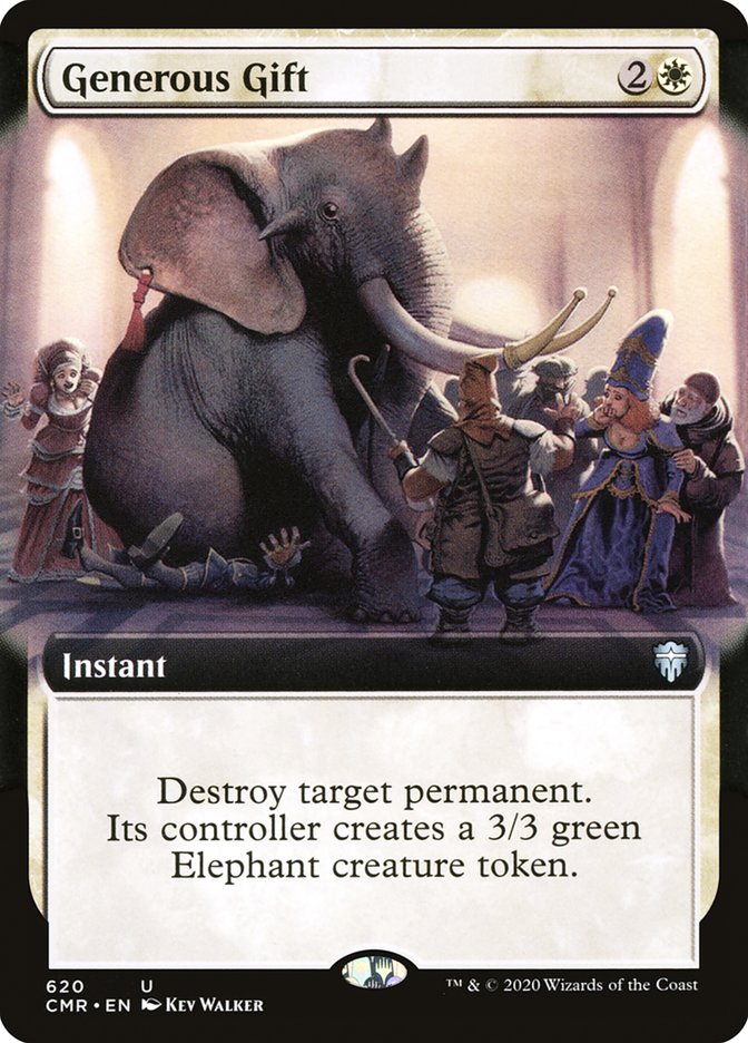 Generous Gift (Extended Art) [Commander Legends] | L.A. Mood Comics and Games