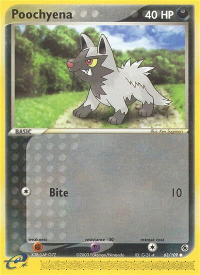 Poochyena (63/109) [EX: Ruby & Sapphire] | L.A. Mood Comics and Games