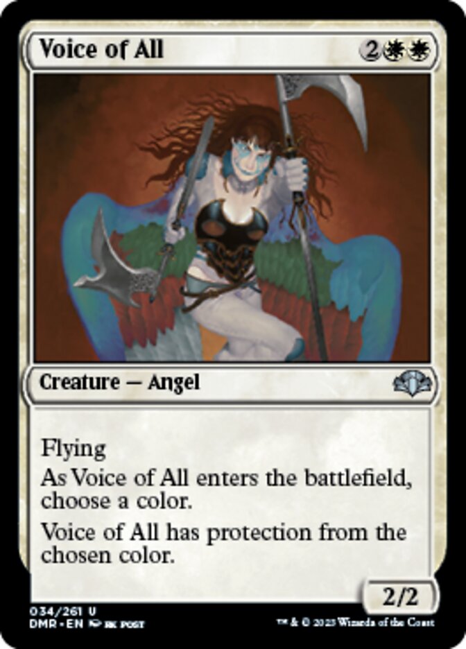 Voice of All [Dominaria Remastered] | L.A. Mood Comics and Games