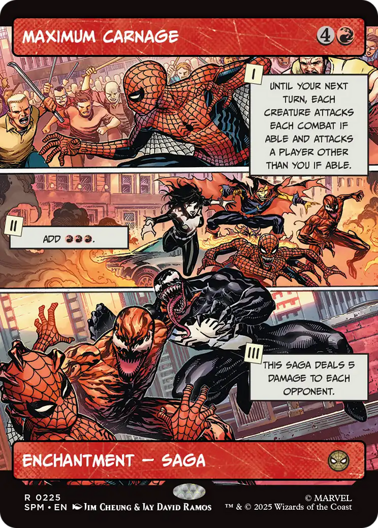 Maximum Carnage (Borderless) [Marvel's Spider-Man] | L.A. Mood Comics and Games