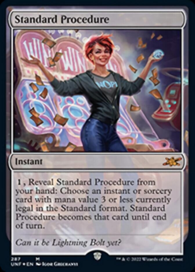 Standard Procedure (Galaxy Foil) [Unfinity] | L.A. Mood Comics and Games