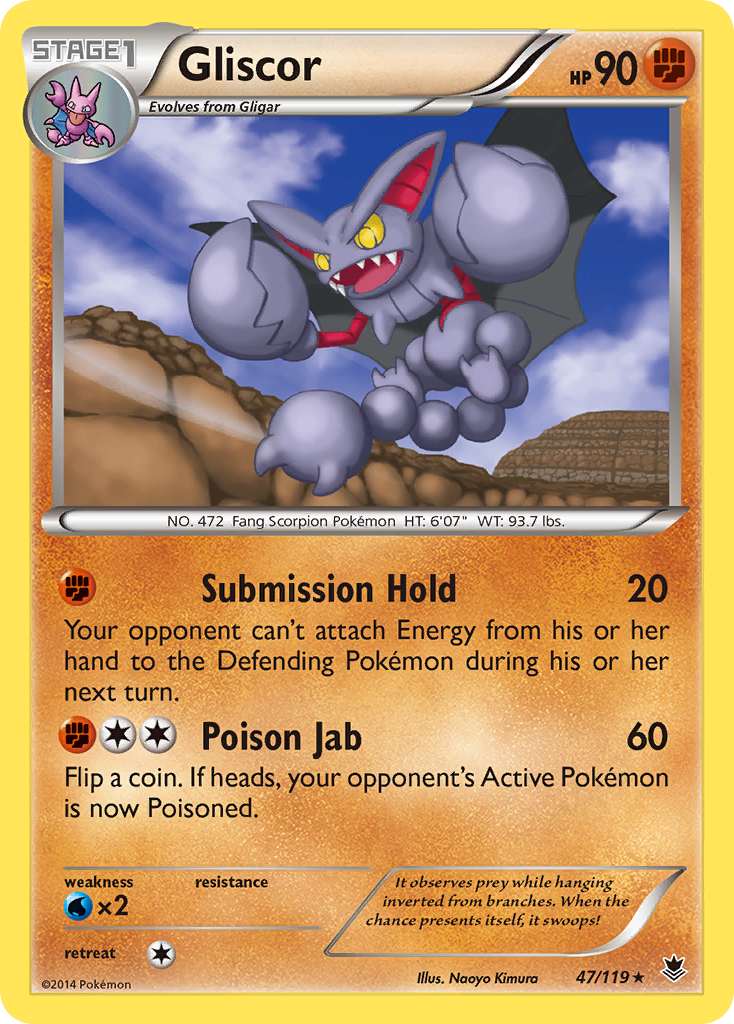 Gliscor (47/119) [XY: Phantom Forces] | L.A. Mood Comics and Games