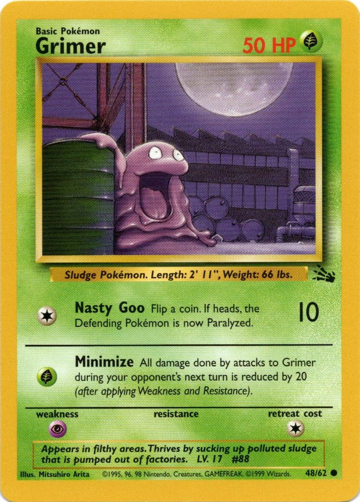 Grimer (48/62) [Fossil Unlimited] | L.A. Mood Comics and Games
