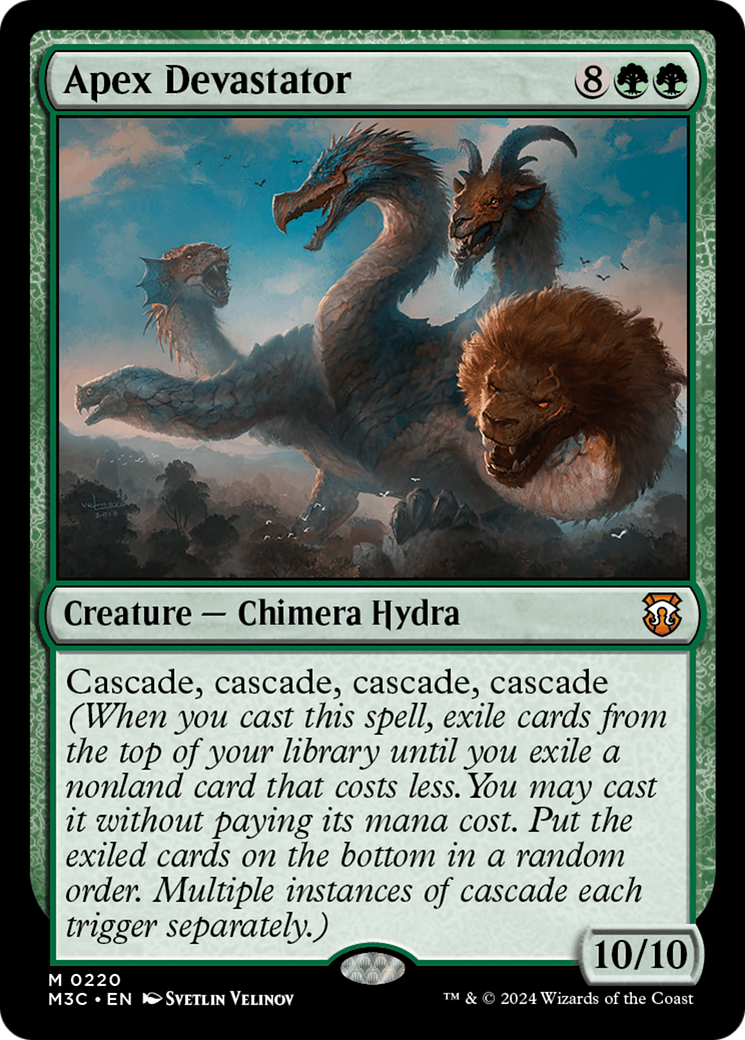 Apex Devastator (Ripple Foil) [Modern Horizons 3 Commander] | L.A. Mood Comics and Games