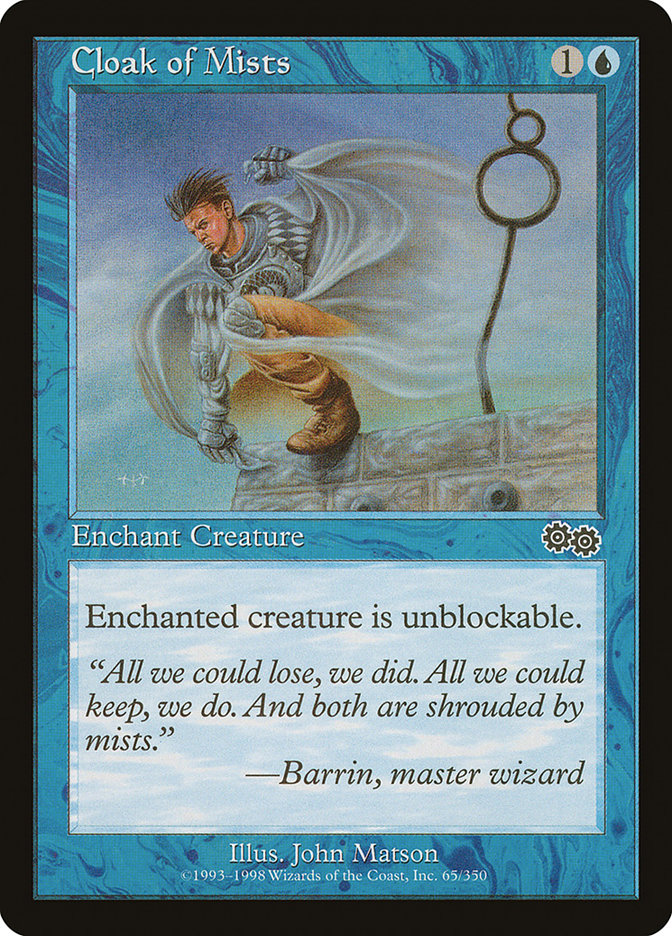 Cloak of Mists [Urza's Saga] | L.A. Mood Comics and Games