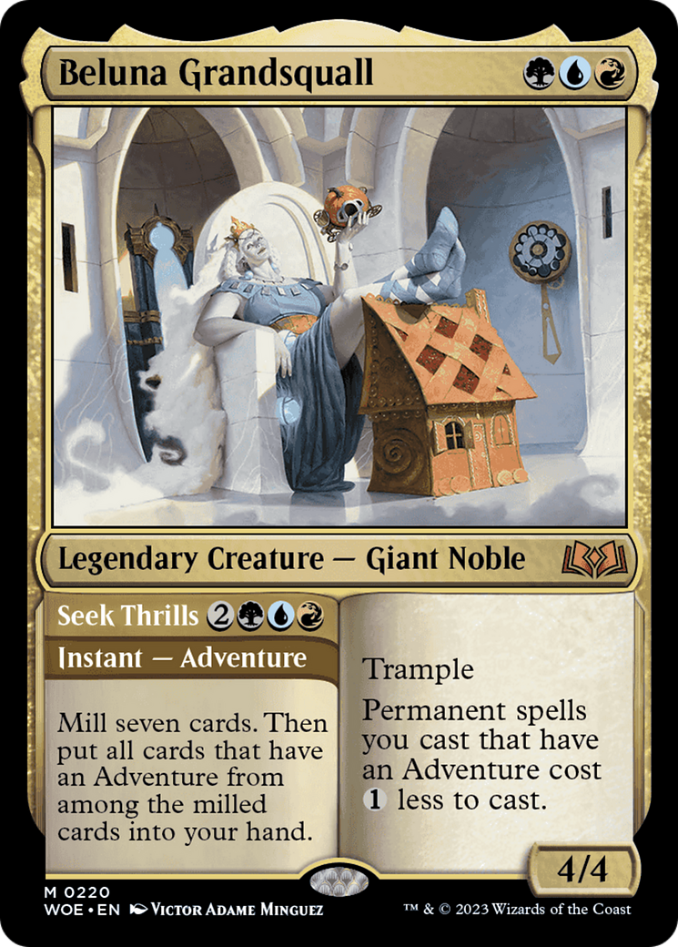 Beluna Grandsquall // Seek Thrills [Wilds of Eldraine] | L.A. Mood Comics and Games