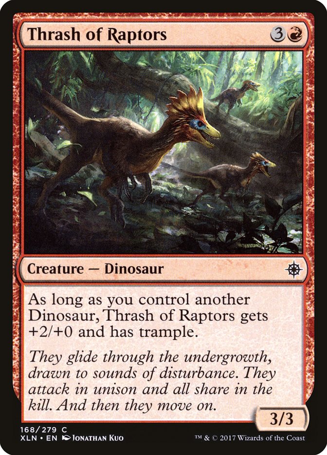 Thrash of Raptors [Ixalan] | L.A. Mood Comics and Games