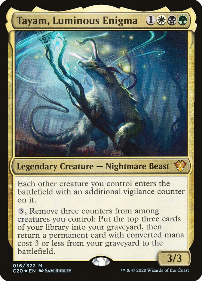 Tayam, Luminous Enigma [Commander 2020] | L.A. Mood Comics and Games