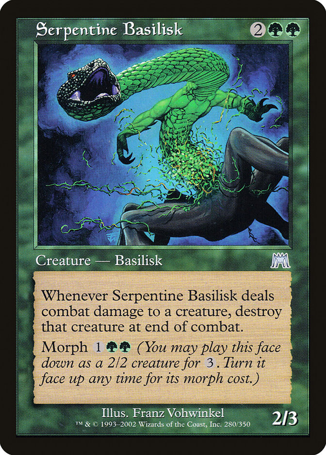 Serpentine Basilisk [Onslaught] | L.A. Mood Comics and Games