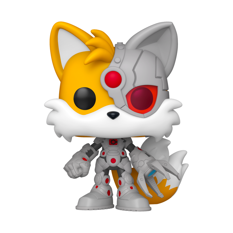 Pop! Heroes: DC x Sonic The Hedgehog - Tails as Cyborg | L.A. Mood Comics and Games