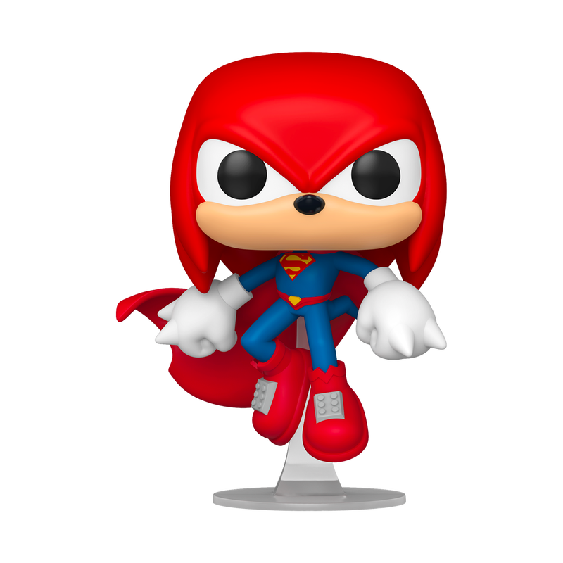 Pop! Heroes: DC x Sonic The Hedgehog - Knuckles as Superman | L.A. Mood Comics and Games