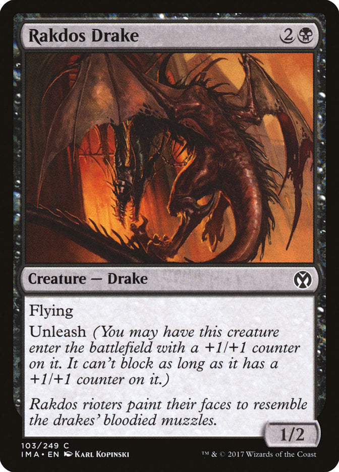 Rakdos Drake [Iconic Masters] | L.A. Mood Comics and Games
