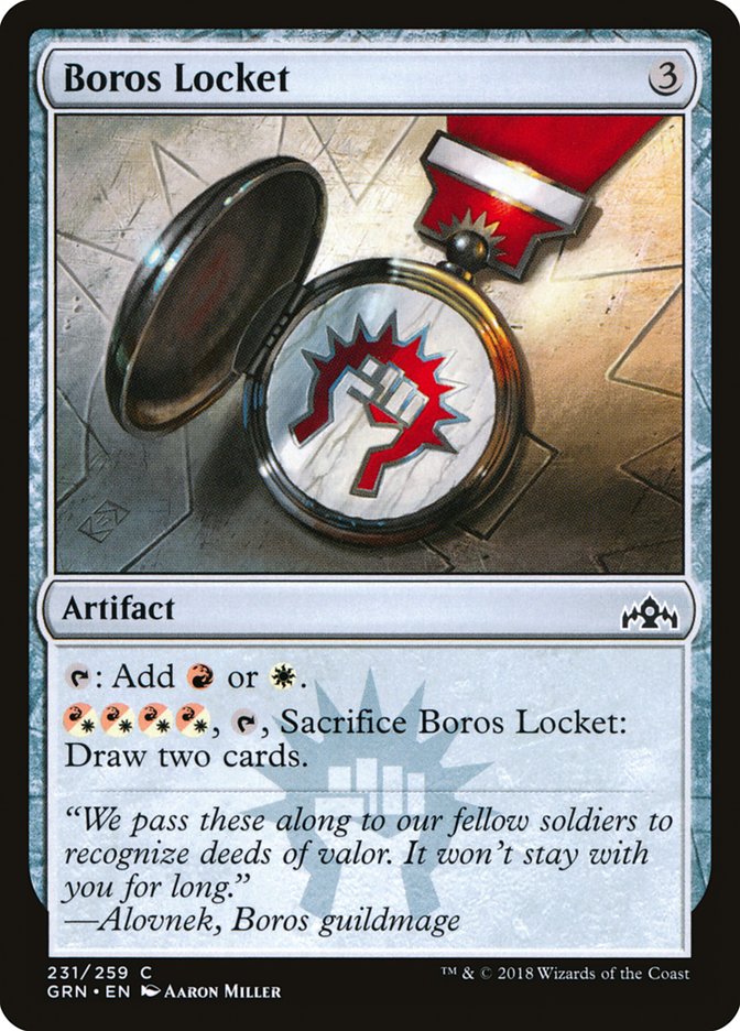 Boros Locket [Guilds of Ravnica] | L.A. Mood Comics and Games
