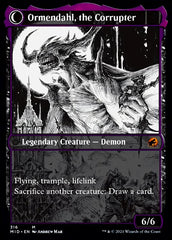 Jerren, Corrupted Bishop // Ormendahl, the Corrupted (Showcase Eternal Night) [Innistrad: Midnight Hunt] | L.A. Mood Comics and Games