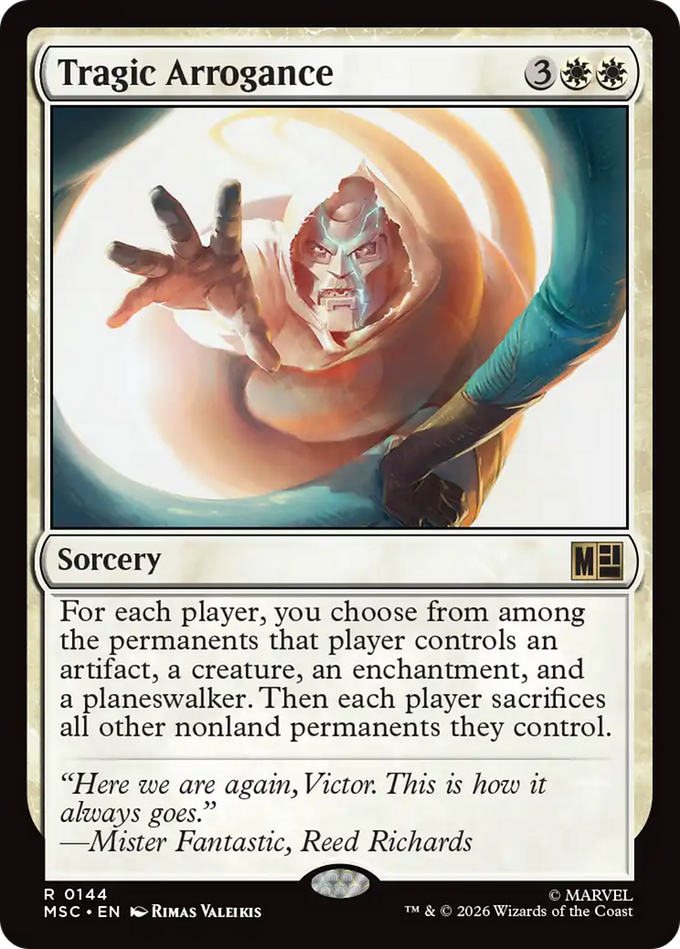 Tragic Arrogance [Marvel Super Heroes Commander] | L.A. Mood Comics and Games