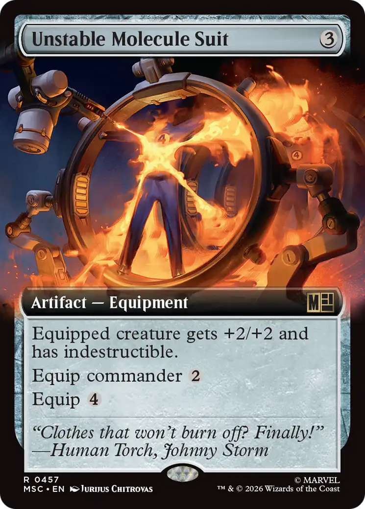 Unstable Molecule Suit (Extended Art) [Marvel Super Heroes Commander] | L.A. Mood Comics and Games
