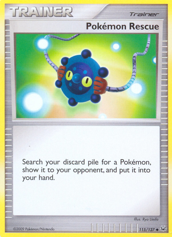 Pokemon Rescue (115/127) [Platinum: Base Set] | L.A. Mood Comics and Games