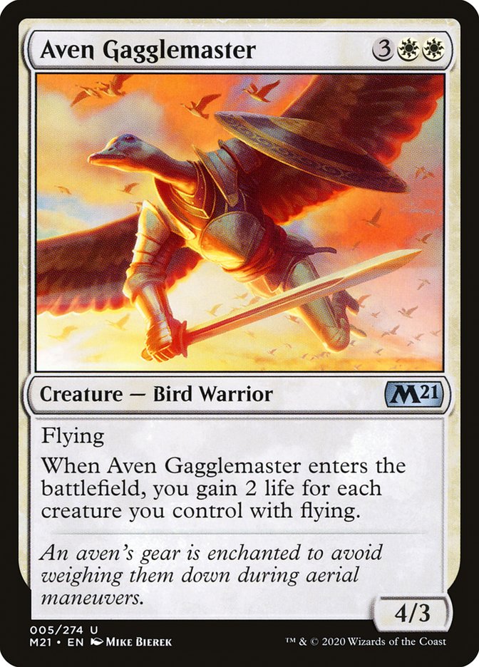 Aven Gagglemaster [Core Set 2021] | L.A. Mood Comics and Games