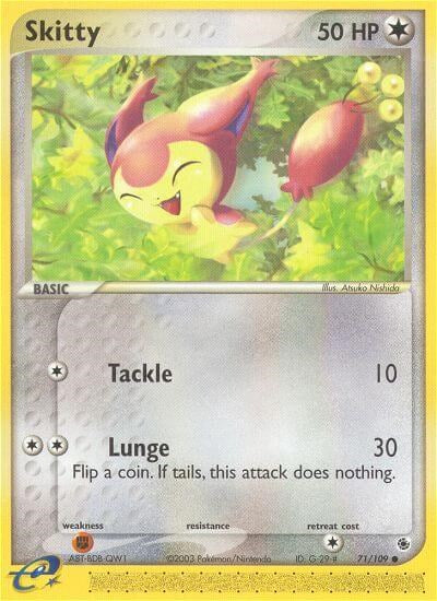 Skitty (71/109) [EX: Ruby & Sapphire] | L.A. Mood Comics and Games