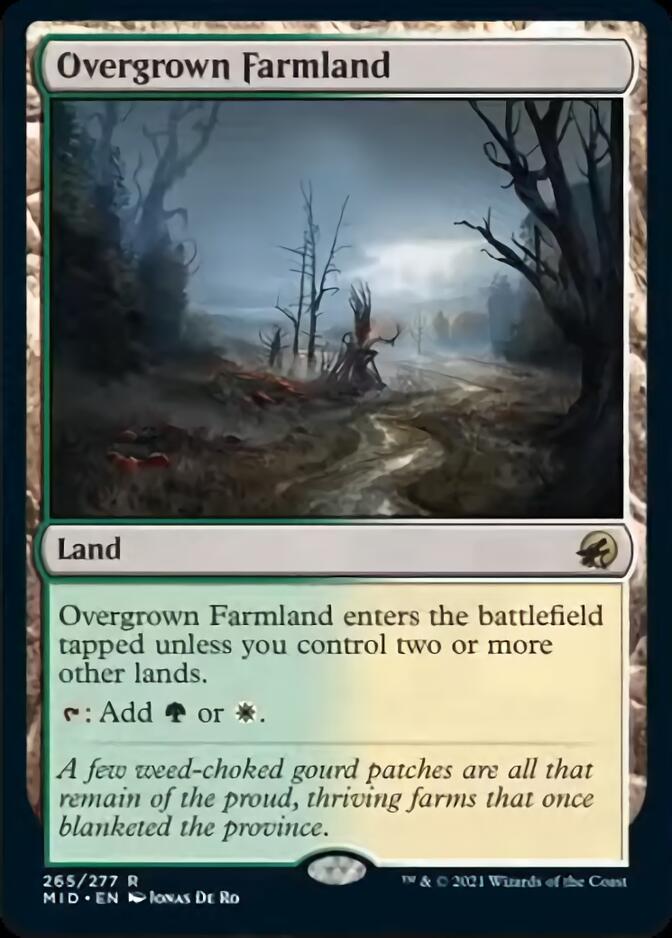 Overgrown Farmland [Innistrad: Midnight Hunt] | L.A. Mood Comics and Games