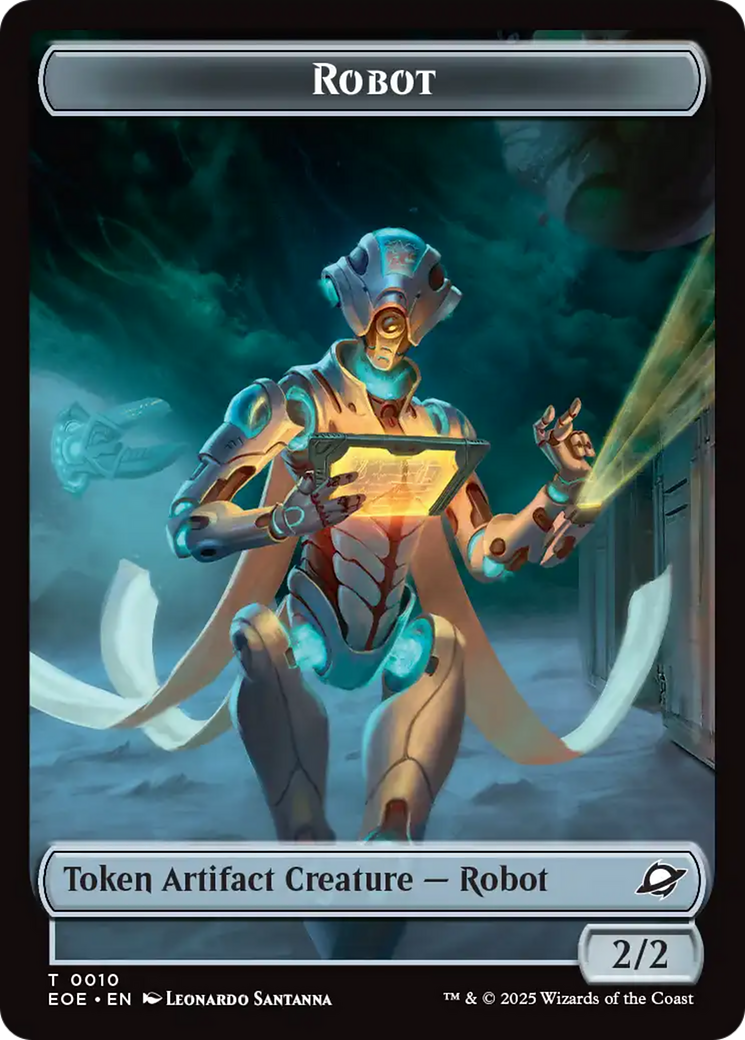 Robot // Munitions Double-Sided Token [Edge of Eternities Tokens] | L.A. Mood Comics and Games