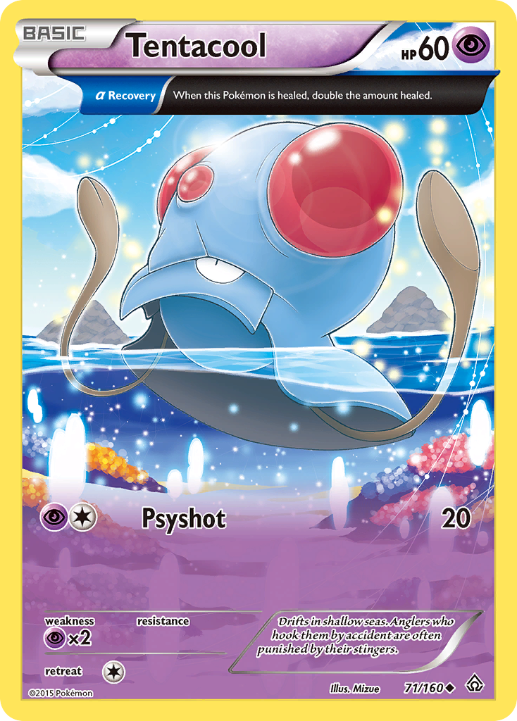 Tentacool (71/160) [XY: Primal Clash] | L.A. Mood Comics and Games