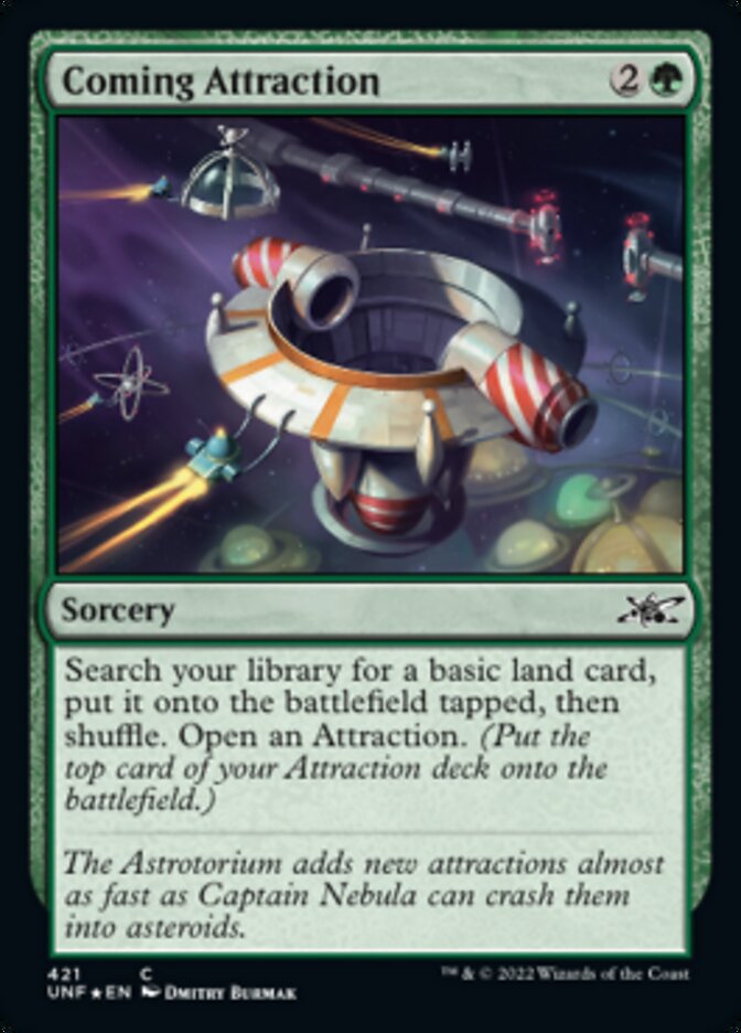 Coming Attraction (Galaxy Foil) [Unfinity] | L.A. Mood Comics and Games