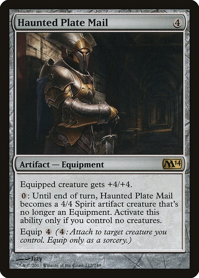 Haunted Plate Mail [Magic 2014] | L.A. Mood Comics and Games