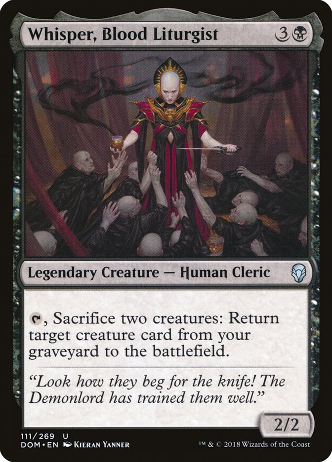 Whisper, Blood Liturgist [Dominaria] | L.A. Mood Comics and Games