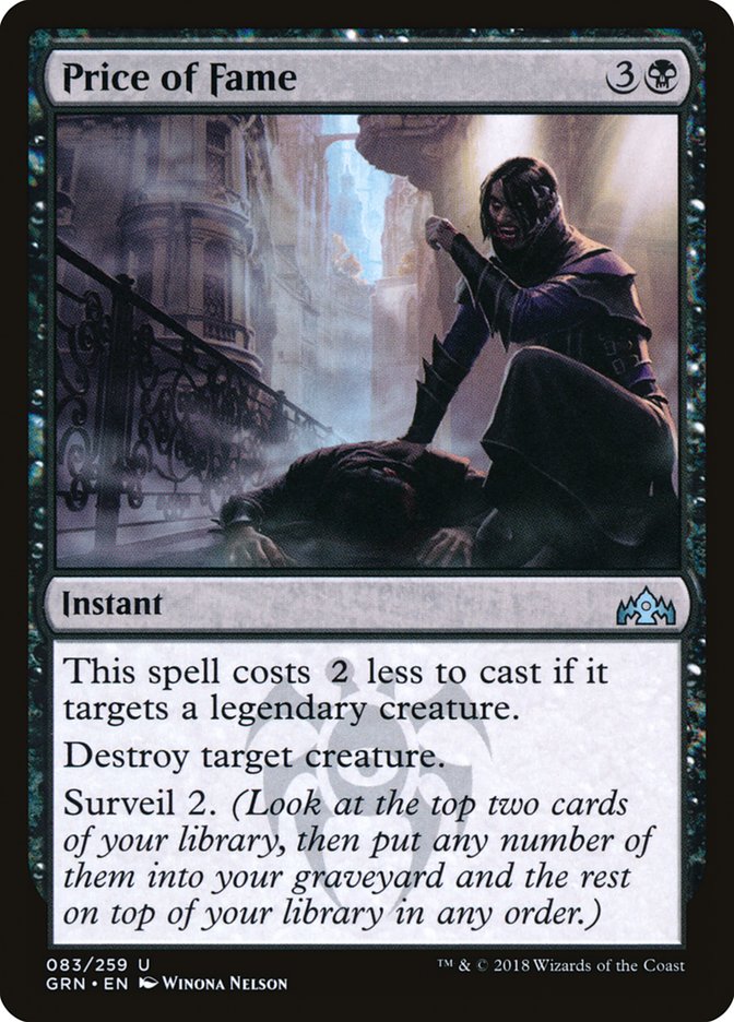 Price of Fame [Guilds of Ravnica] | L.A. Mood Comics and Games