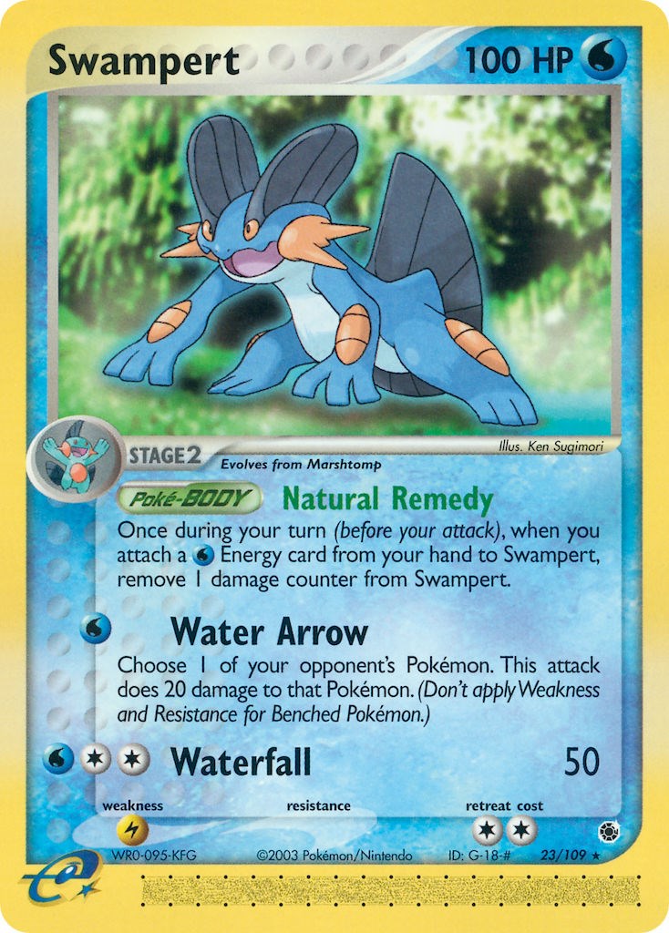 Swampert (23/109) [EX: Ruby & Sapphire] | L.A. Mood Comics and Games