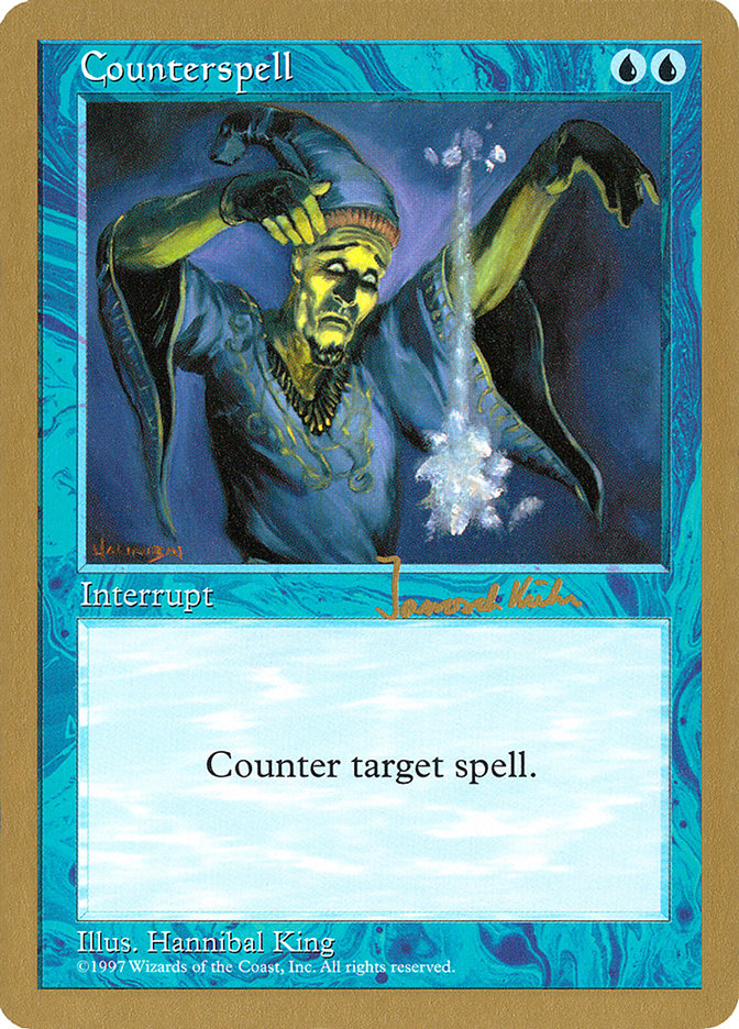 Counterspell (Janosch Kuhn) [World Championship Decks 1997] | L.A. Mood Comics and Games