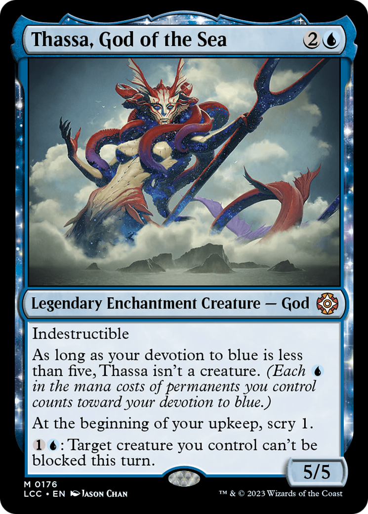 Thassa, God of the Sea [The Lost Caverns of Ixalan Commander] | L.A. Mood Comics and Games