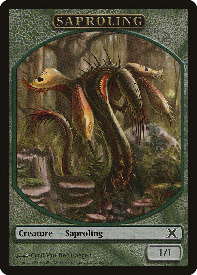 Saproling Token [Tenth Edition Tokens] | L.A. Mood Comics and Games