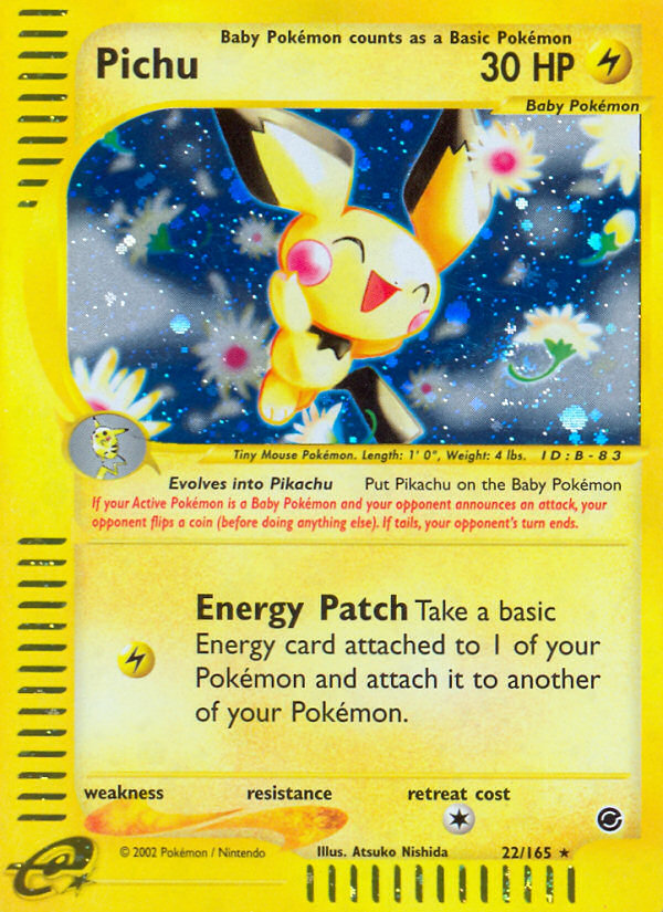 Pichu (22/165) [Expedition: Base Set] | L.A. Mood Comics and Games