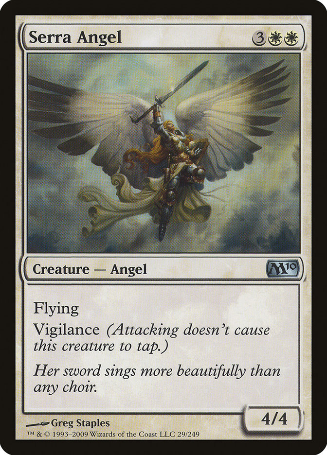 Serra Angel [Magic 2010] | L.A. Mood Comics and Games